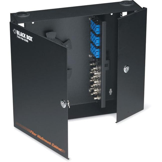 Wallmount Fiber Enclosure - Locking, 4-Slot