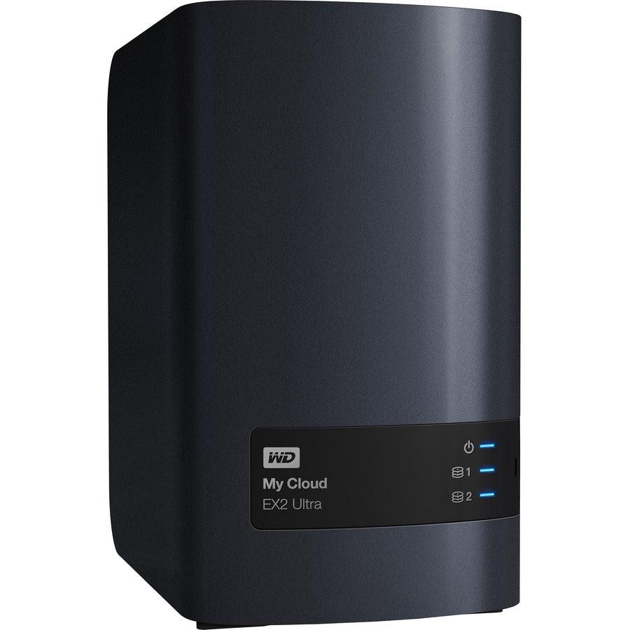 Wd 16Tb My Cloud Ex2 Ultra Nas - Network Attached Storage - Dual-Core Processor (Wdbvbz0160Jch-Nesn)