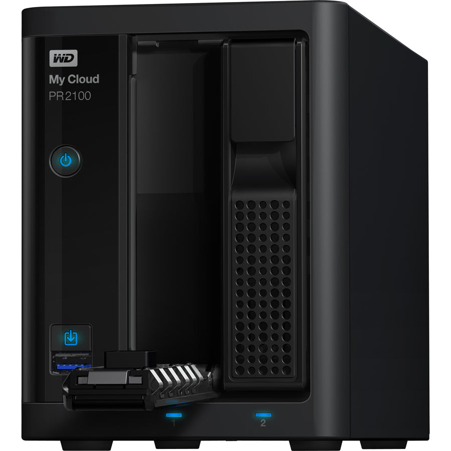 Wd 4Tb My Cloud Pr2100 Pro Series Media Server With Transcoding, Nas - Network Attached Storage