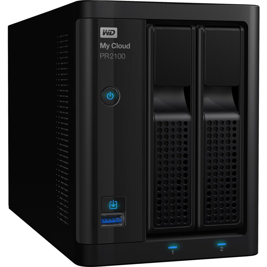 Wd 4Tb My Cloud Pr2100 Pro Series Media Server With Transcoding, Nas - Network Attached Storage