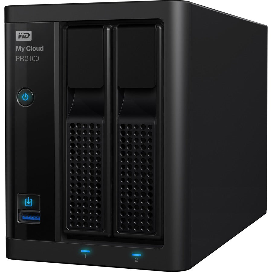 Wd 4Tb My Cloud Pr2100 Pro Series Media Server With Transcoding, Nas - Network Attached Storage