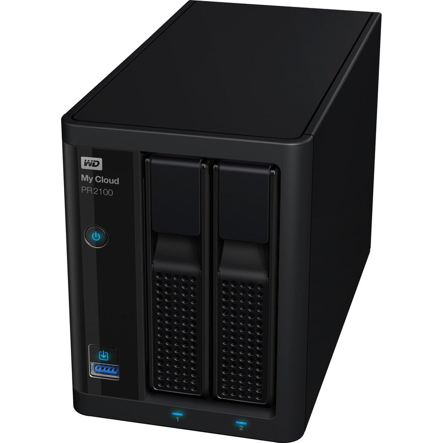 Wd 4Tb My Cloud Pr2100 Pro Series Media Server With Transcoding, Nas - Network Attached Storage