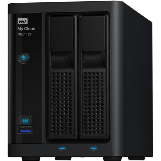 Wd 4Tb My Cloud Pr2100 Pro Series Media Server With Transcoding, Nas - Network Attached Storage