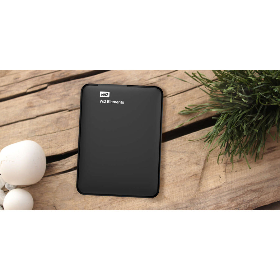 Wd-Imsourcing Elements Wdbuzg0010Bbk 1 Tb Portable Hard Drive - 2.5" External - Black