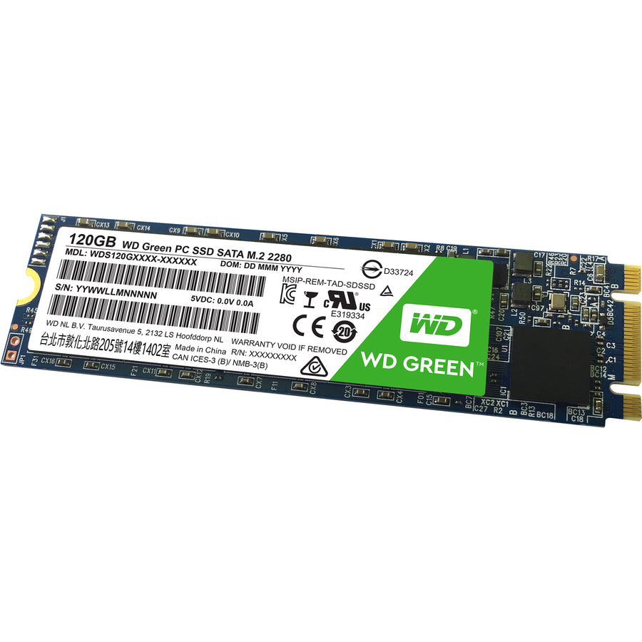 Wd-Imsourcing Green Wds120G1G0B 120 Gb Solid State Drive - M.2 2280 Internal - Sata (Sata/600)