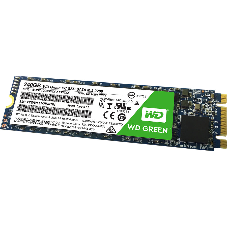 Wd-Imsourcing Green Wds240G1G0B 240 Gb Solid State Drive - M.2 2280 Internal - Sata (Sata/600)