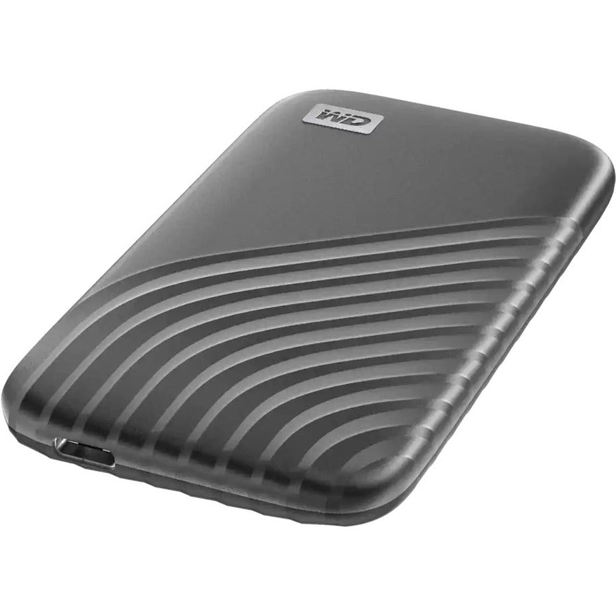 Wd My Passport Wdbagf0040Bgy-Wesn 4 Tb Portable Solid State Drive - External - Gray