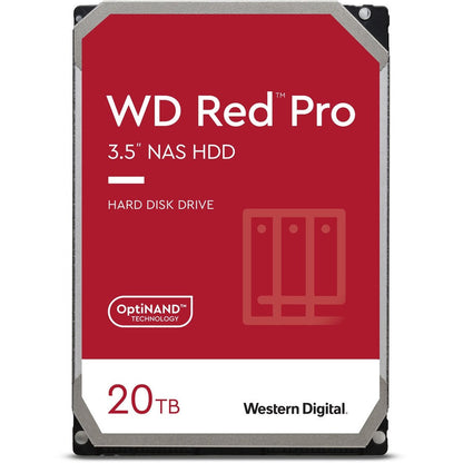 Wd Red Pro Wd201Kfgx 20 Tb Hard Drive - 3.5" Internal - Sata (Sata/600) - Conventional Magnetic Recording (Cmr) Method WD201KFGX