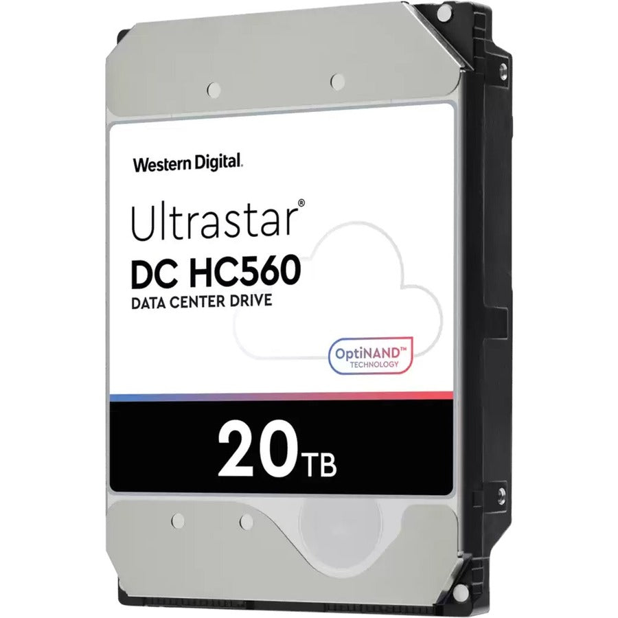 Wd Ultrastar Dc Hc560 Wuh722020Ale6L4 20 Tb Hard Drive - 3.5" Internal - Sata (Sata/600) - Conventional Magnetic Recording (Cmr) Method 0F38755