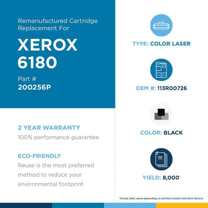 West Point High Yield Laser Toner Cartridge - Alternative For Xerox (113R00722, 113R00726, 113R722, 113R726) - Black Pack