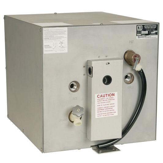 Whale Seaward 11 Gallon Hot Water Heater w/Rear Heat Exchanger - Galvanized Steel - 120V - 1500W