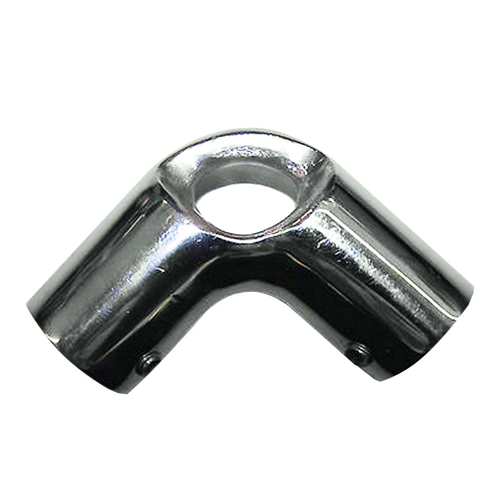 Whitecap 1" O.D. 90&#176; SS Elbow & Eye Anchor