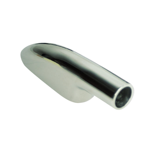 Whitecap End-Bottom Mounted 90&#176; - 316 Stainless Steel - 7/8" Tube O.D