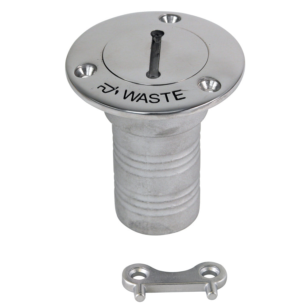 Whitecap Hose Deck Fill - 1-1/2" Hose Waste