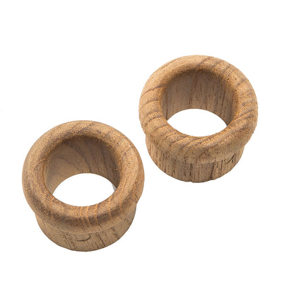 Whitecap Teak Finger Pull - 5/8" Barrel Length - 2 Pack