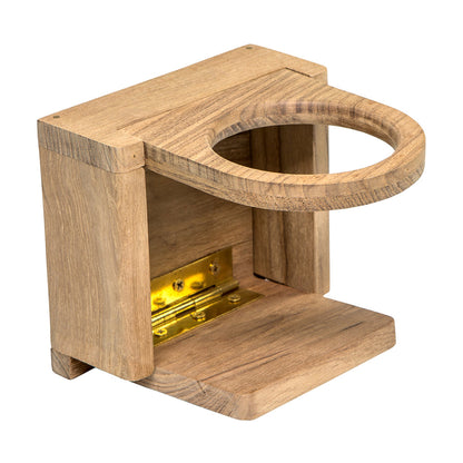 Whitecap Teak Folding Drink Holder