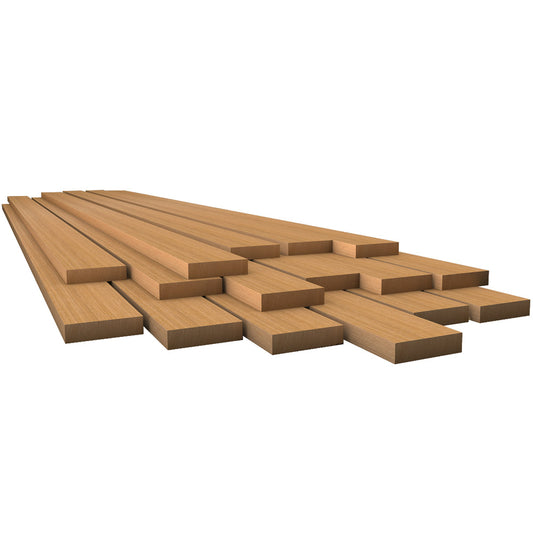 Whitecap Teak Lumber - 7/8" x 4" x 36"