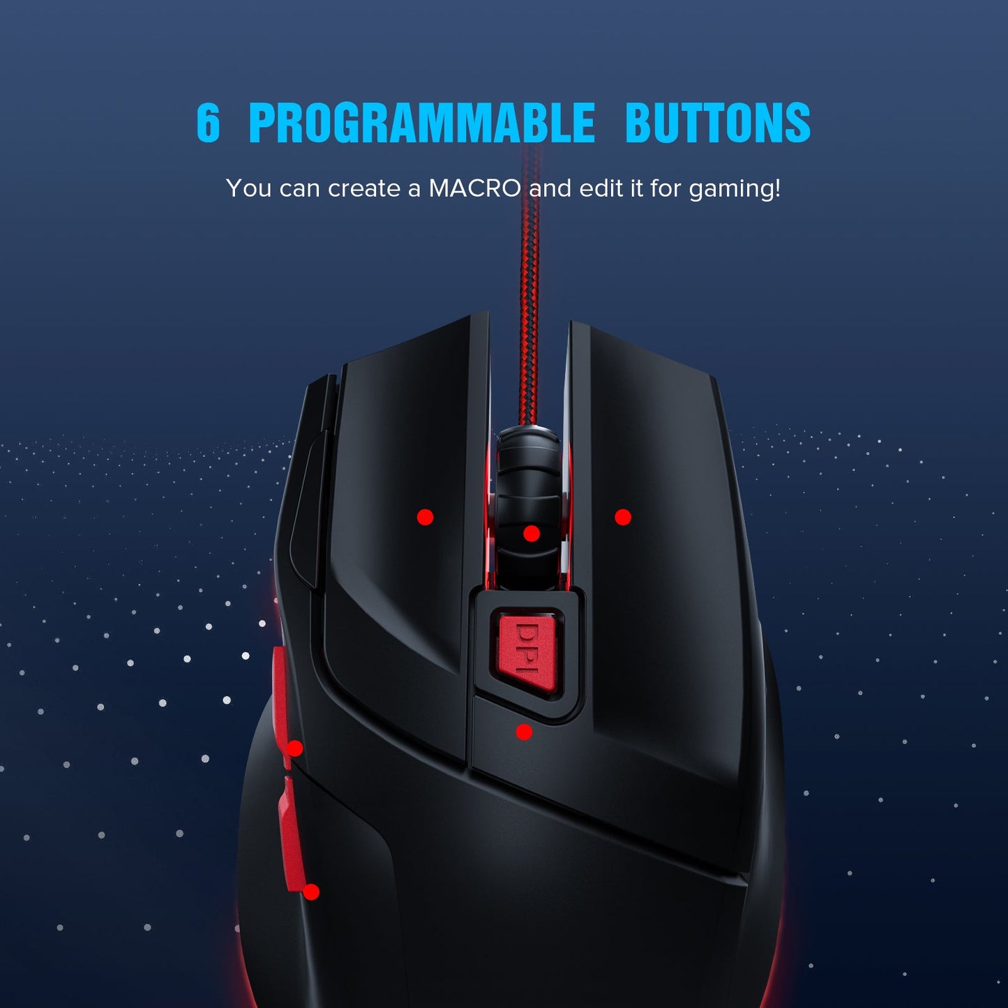 Wired RGB Programmable Gaming Mouse GT790