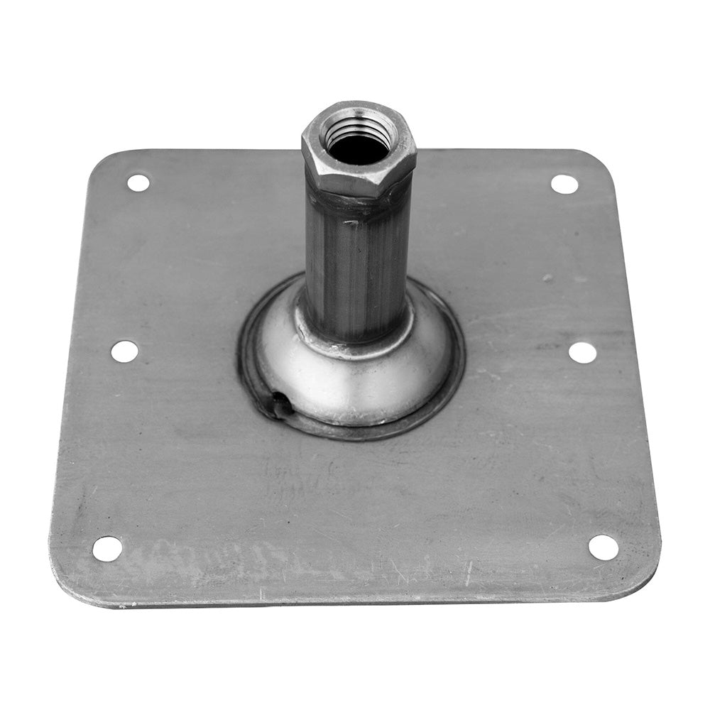 Pvc Threaded Base Plate Wise Threaded King Pin Base Plate - Base Plate Only