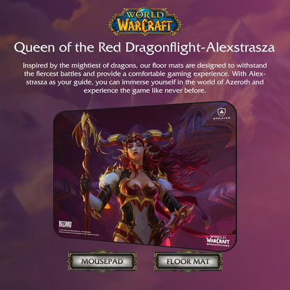 World of Warcraft®: Dragonflight Mousepad / Floor Mat-Alexstrasza Edition