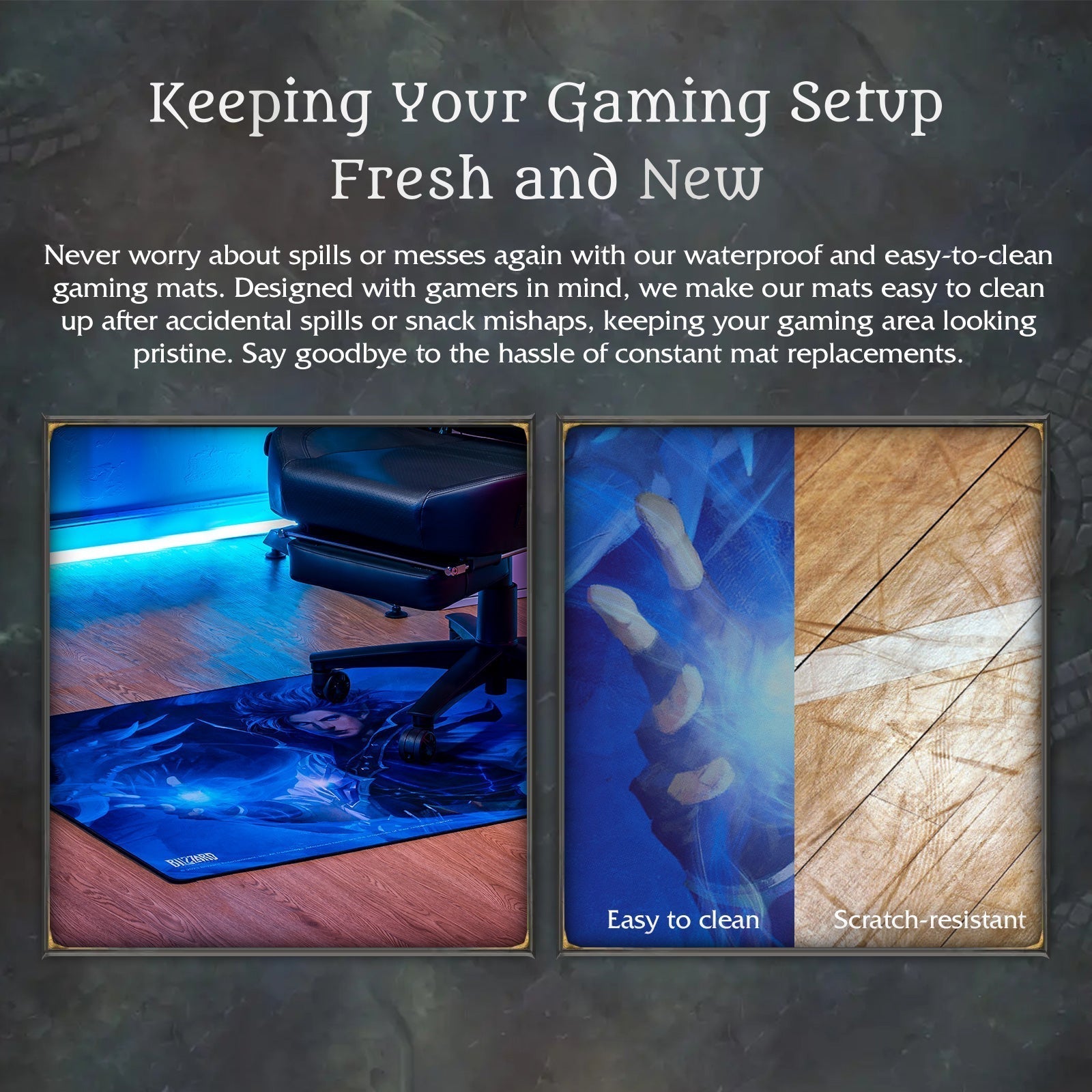 World of Warcraft®: Dragonflight Mousepad / Floor Mat-Kalecgos Edition