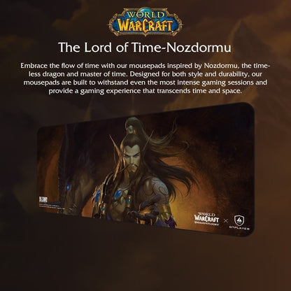 World of Warcraft®: Dragonflight Mousepad / Floor Mat-Nozdormu Edition