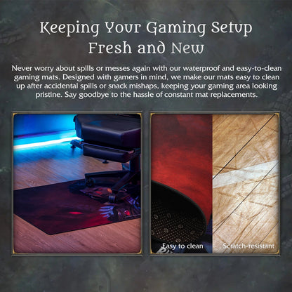 World of Warcraft®: Dragonflight Mousepad / Floor Mat-Wrathion Edition