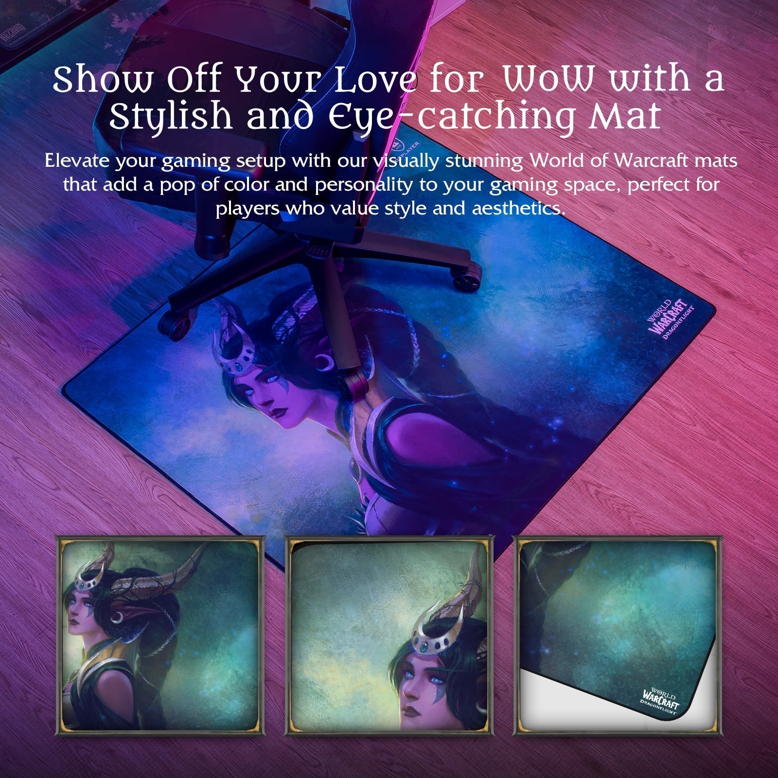 World of Warcraft®: Dragonflight Mousepad / Floor Mat-Ysera Edition