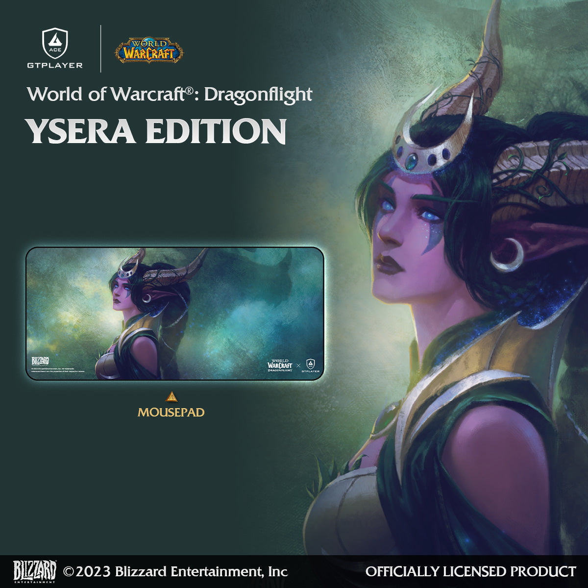 World of Warcraft®: Dragonflight Mousepad / Floor Mat-Ysera Edition