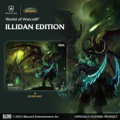 World of Warcraft® Mousepad / Floor Mat-Illidan Stormrage Edition