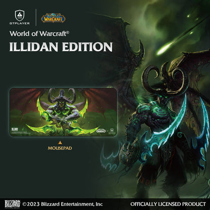 World of Warcraft® Mousepad / Floor Mat-Illidan Stormrage Edition