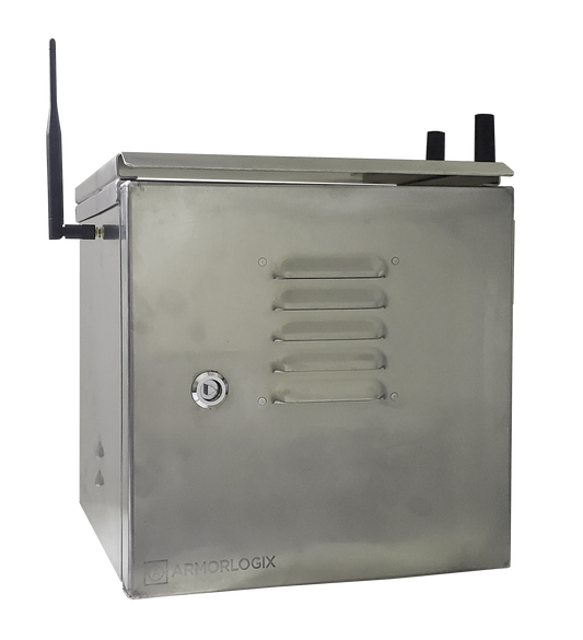 Wpip-4S-4G- Weatherproof 4 Port Poe Switch With 4G Cellular Modem Wpip-4S-4G