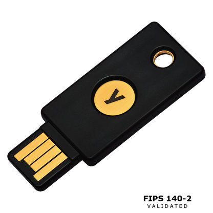 YubiKey 5 NFC FIPS Two Factor Auth Sec Keytray Of 50 Govt Compliant