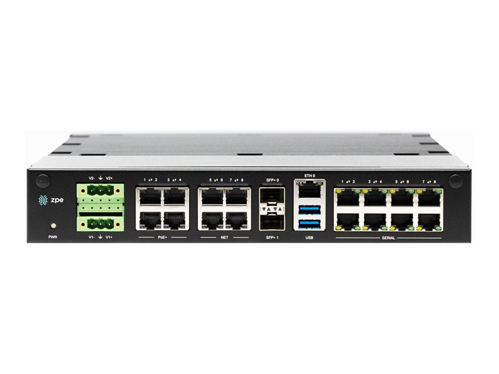 ZPE Nodegrid Gate SR - Router - DSL modem 4-port switch - 1GbE GSR-T8-