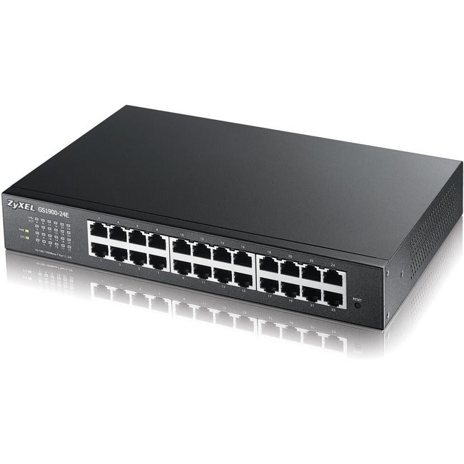 Zyxel 24-Port Gbe Smart Managed Switch Gs1900-24E
