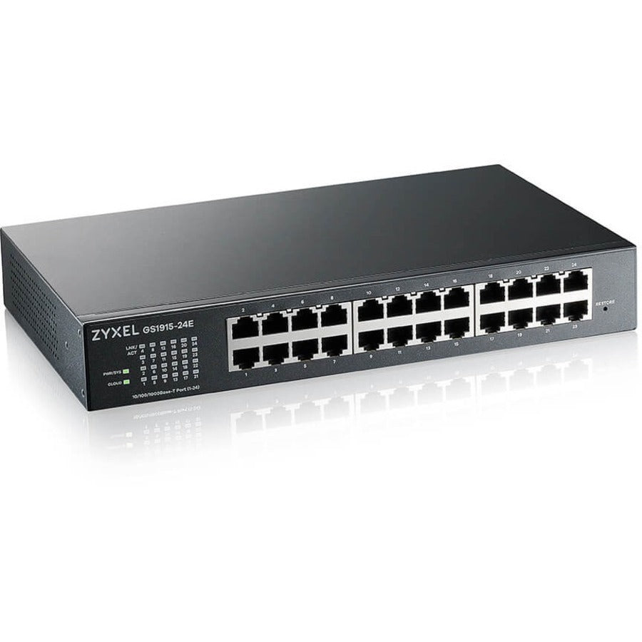 Zyxel 24-Port Gbe Smart Managed Switch Gs1915-24E