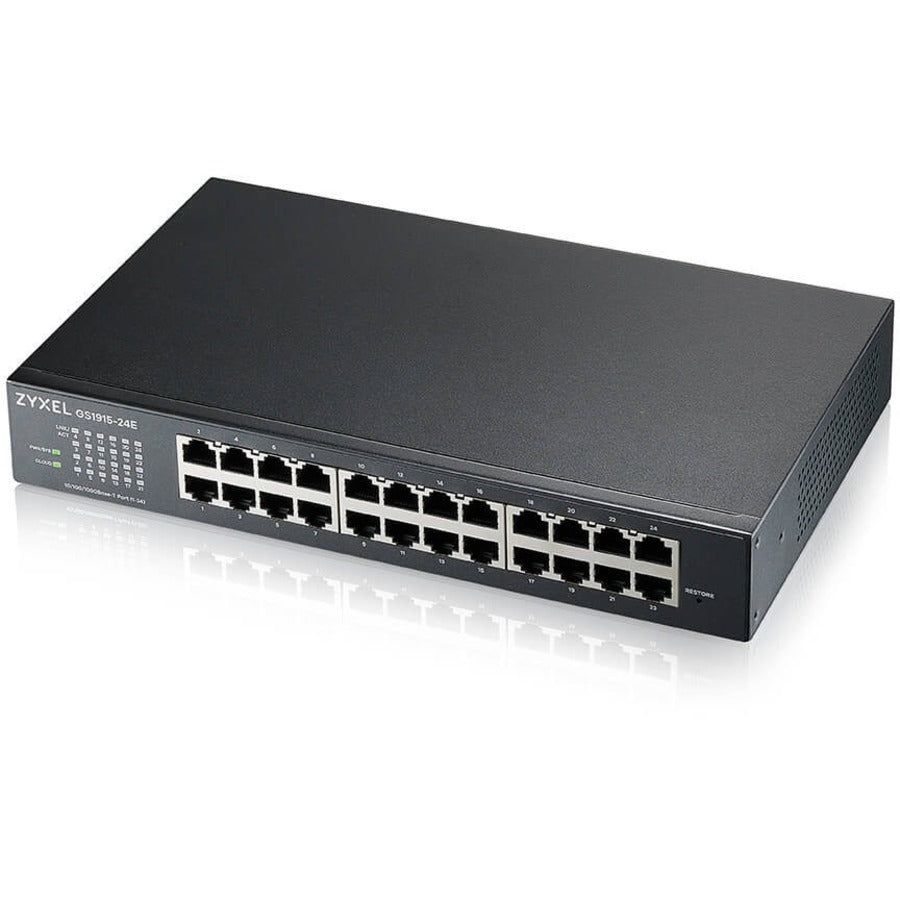 Zyxel 24-Port Gbe Smart Managed Switch Gs1915-24E