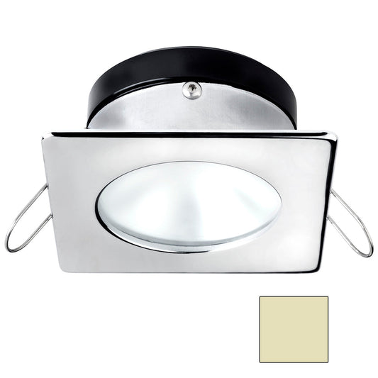 i2Systems Apeiron A1110Z - 4.5W Spring Mount Light - Square/Round - Warm White - Chrome Finish