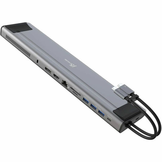 j5create M.2 NVMe USB-C Gen 2 Docking Station - for Notebook/Tablet/Monitor - Memory Card