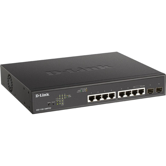 10-Port Gigabit Smart Managed,