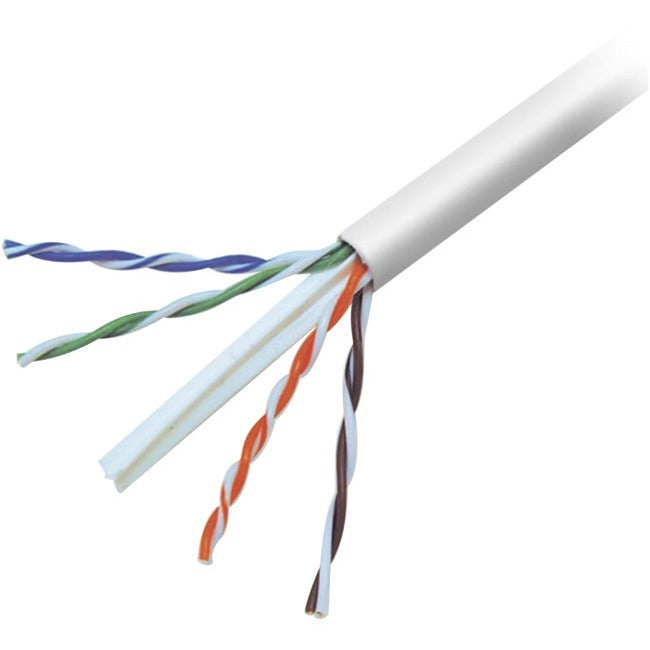 1000Ft Bulk Cat6 Pnk Gigabit,Pvc Solid 23Awg Plenum Cable 4Pr