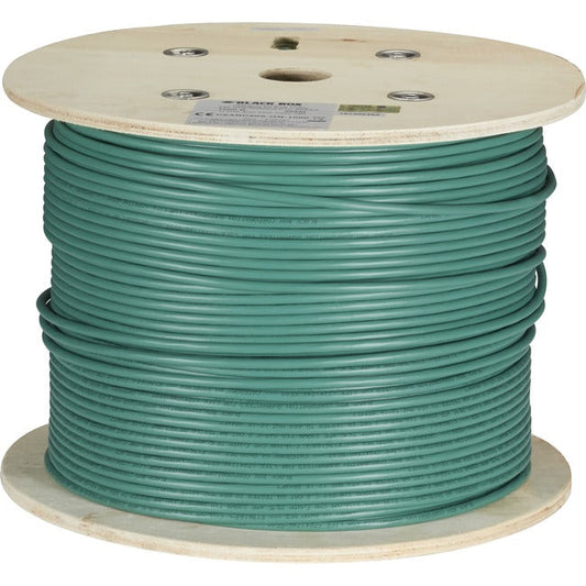 1000Ft Cat6A Green Stranded,Sftp 650Mhz Cm Pvc Poe Bulk Cable