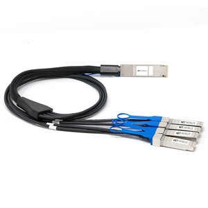 100Gbe Q28 To 4Xsfp28 Passive,Copper Breakout Cable 3M
