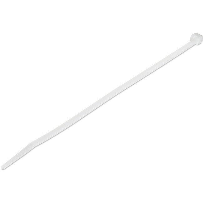 100Pk 8In Cable Ties White,Nylon Zip Tie Wraps Ul Taa