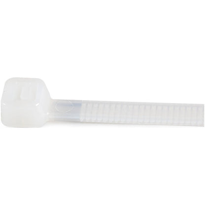 100Pk 8In Cable Ties White,Nylon Zip Tie Wraps Ul Taa