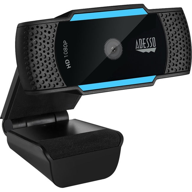 1080P Hd Usb Webcam With Dual,Built-In Mic & Privacy Cover
