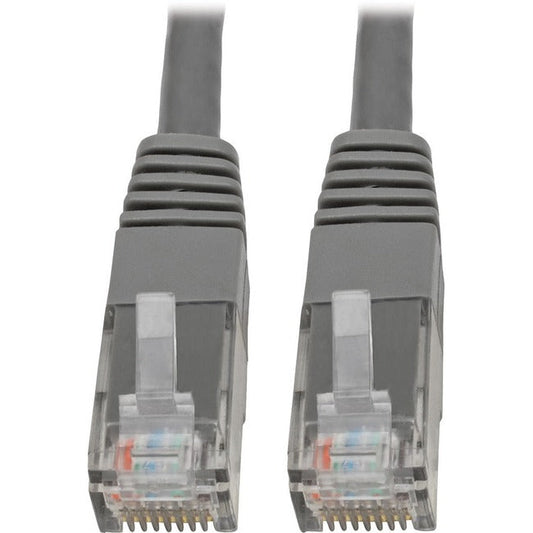 10Ft Cat6 Cat5 Patch Cable Rj45,Gigabit Molded M/M 550Mhz Gray