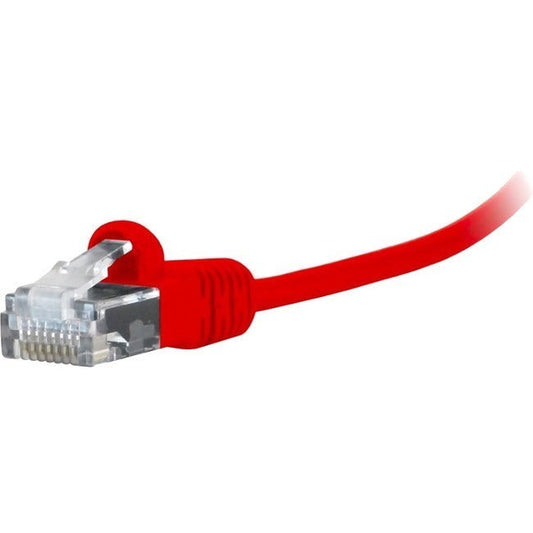 10Ft Microflex Cat6 Red,Snagless Patch Lifetime Warranty