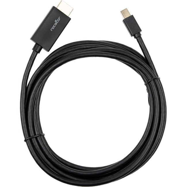 10Ft Mini Displayport To Hdmi,M/M 4Kx2K 30Hz Cable Black