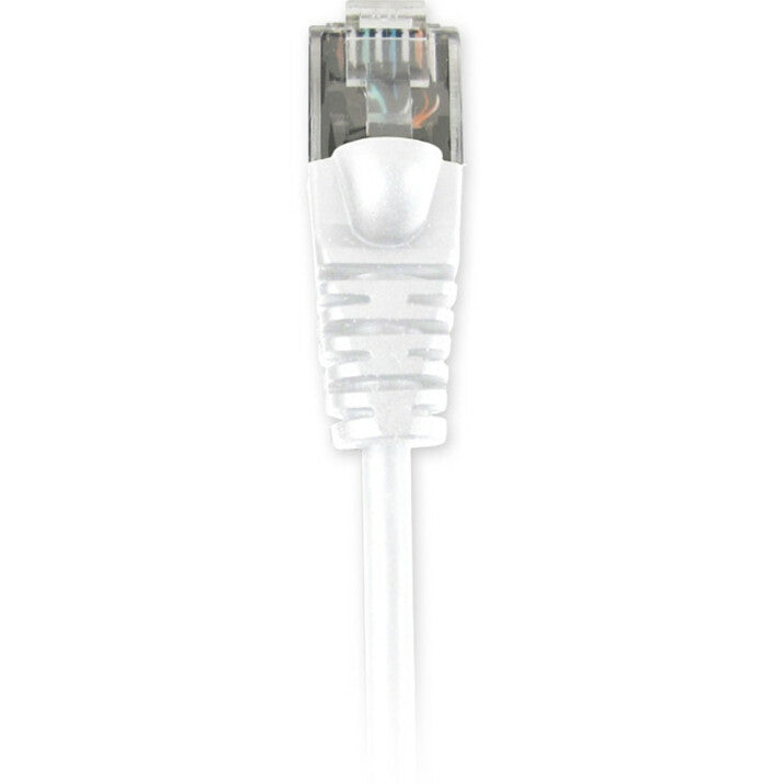 10Ft Microflex Cat6 White,Snagless Patch Lifetime Warranty